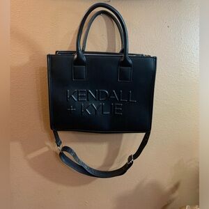 Kendall & Kyle Black Satchel Crossbody - NWT